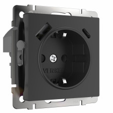 Розетка с быстрой зарядкой USB Type A+С белая W1171708 4690389176449