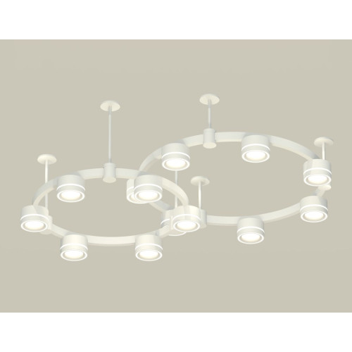 Комплект подвесного светильника Ambrella Light Techno Ring XR92211004 (A9221, A9226, C9236, C9231, N8433)