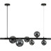 Подвесная люстра Indigo Canto 11026/8PL Black V000240