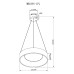 Подвесная люстра Myfar Shannon MR2191-1PL