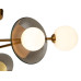 Потолочная люстра Indigo Jazz 11020/8C Brass V000164 Потолочная люстра Indigo Jazz 11020/8C Brass V000164