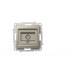 Розетка для TV с экраном (концевая) ELBI Zena Vega 609-011400-273