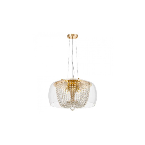 Подвесная люстра Lumina Deco Disposa LDP 7018-500 PR+F.GD