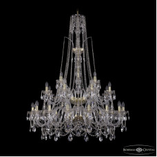 Подвесная люстра Bohemia Ivele Crystal 1411/16+8+4/400/XL-150/2d G