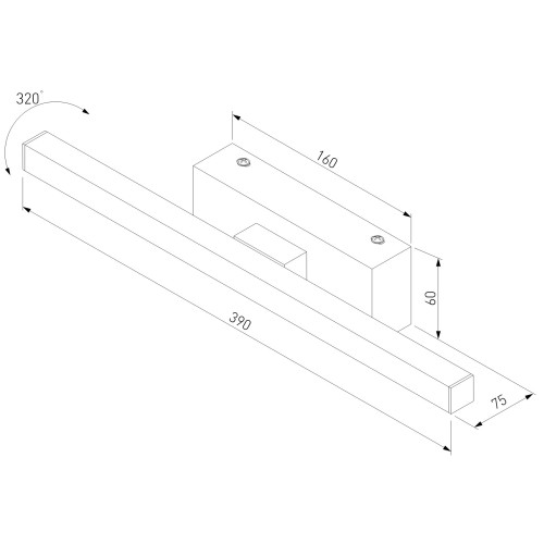 Настенный светильник Elektrostandard Rino 4690389189180 a061222