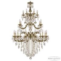 Подвесная люстра Bohemia Ivele Crystal Verona 72109/12+6+6/300/3d B GB