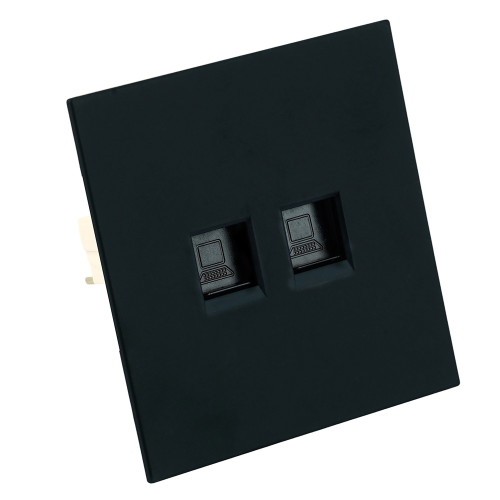 Розетка компьютерная 2-местная RJ-45 (механизм) Stekker Мия RST00-3111-05 50451