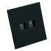 Розетка компьютерная 2-местная RJ-45 (механизм) Stekker Мия RST00-3111-05 50451