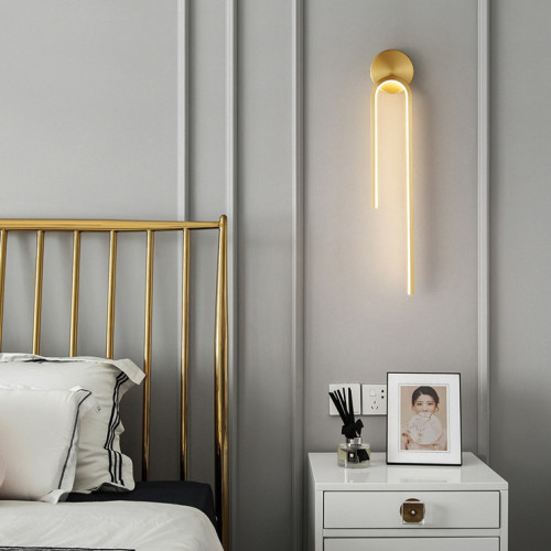 Настенный светильник Imperiumloft Wiki Wall Brass 227112-23