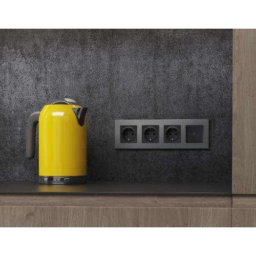 Рамка трехместная Ambrella Volt Qubi AF250653