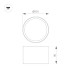 Накладной светильник Arlight SP-BISCOTTO-R120-12W Warm3300-MIX (BK-GD, 80 deg, 230V) 055026