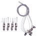 Светодиодная панель Uniel UL-00012594 ULO-K16B 2x16W/4000K/L50 5W/RGB IP44 LIGHT GREY