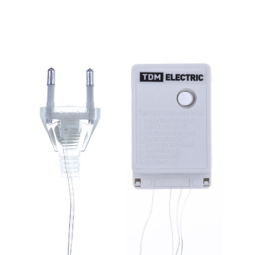 Светодиодная гирлянда TDM Electric СГ50Б5 250V белая 8 режимов SQ0361-0038