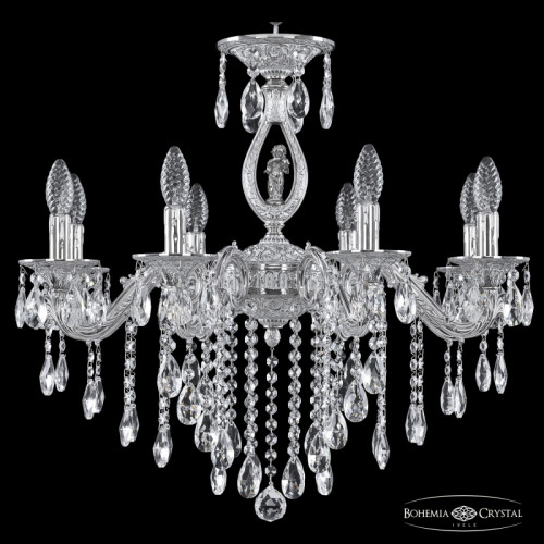 Подвесная люстра Bohemia Ivele Crystal Florence 71402/8/210 B NW FA4S