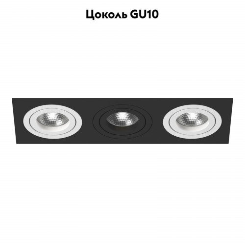 Встраиваемый светильник Lightstar INTERO 16 i537600706 (217537+217606+217607+217606)