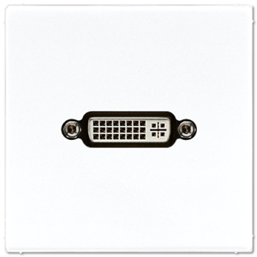 Розетка DVI Jung MALS1193WW