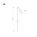 Ландшафтный светильник Arlight KT-HAREBELL-BOLL-H1145-3W Warm3000 (BK, 40 deg, 24V) 050690
