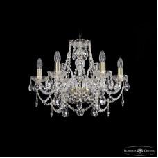 Подвесная люстра Bohemia Ivele Crystal 1411/6/195 G