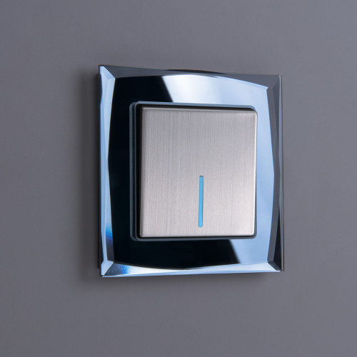 Рамка на 1 пост Werkel Diamant черный W0011208 4690389158797