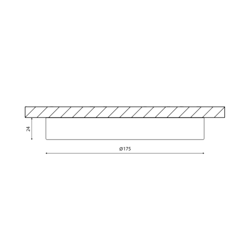 Накладной светильник DesignLed KH-R175-15-NW 001861