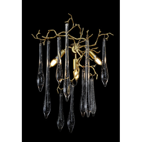 Бра Crystal Lux Reina REINA AP3 GOLD PEARL