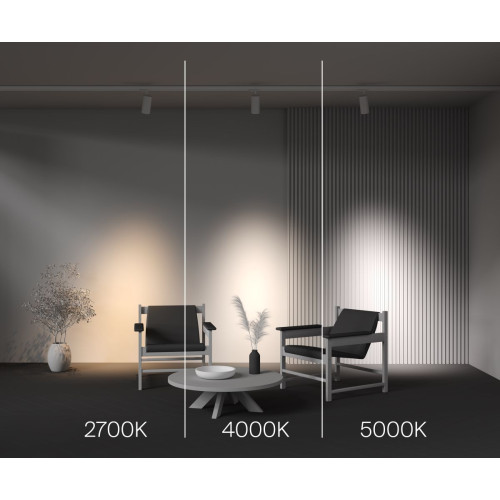 Трековый трехфазный светильник Maytoni Technical Focus Led TR197-3-40WCCT-M-W
