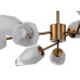 Люстра на штанге Indigo Boccio 13003/9C Brass V000004