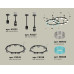 Комплект подвесного светильника Ambrella Light Techno Ring XR92221210 (A9222, A9227, C9238, C9232, N8480, N8488)