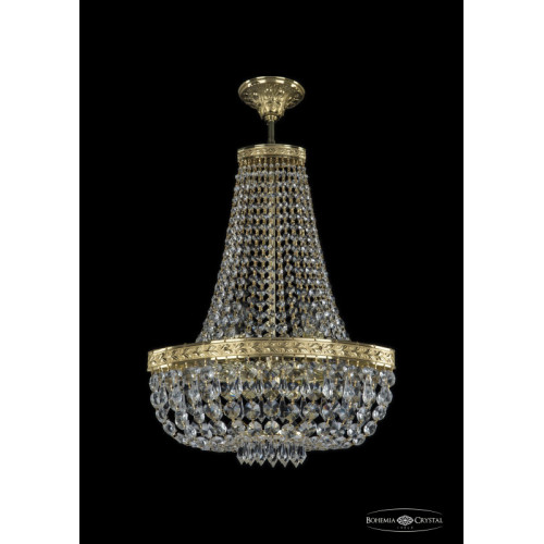 Люстра на штанге Bohemia Ivele Crystal 19273/H2/35IV G