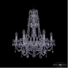 Подвесная люстра Bohemia Ivele Crystal 1411/6/195/XL-63 Ni