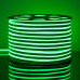 Светодиодный гибкий неон Elektrostandard 220V 9,6W 120Led 2835 IP67, односторонний зеленый, 50 м 4690389136504