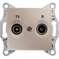 Розетка TV/R оконечная Schneider Electric Sedna 1dB SDN3301668