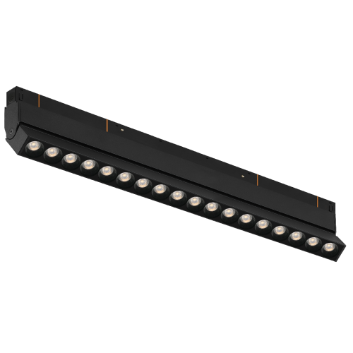 Трековый магнитный светильник iLedex Vision SMART 4822-003-L350-18W-38DG-BK