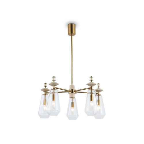 Люстра на штанге Ambrella Light High Light Ceramo Modern LH53305