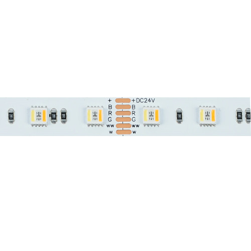 Лента светодиодная 24V Feron LS508, 60*SMD5050, 20W/m, IP20, RGB+2300К+6500K 53336