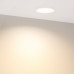 Встраиваемый светильник Arlight MS-BREEZE-BUILT-R82-9W Warm3000 (WH, 85 deg, 230V) (IP20 Металл) 036616(1)