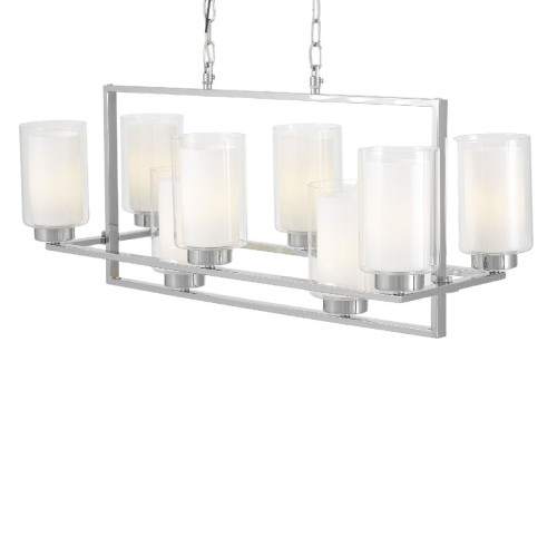 Подвесная люстра Lumina Deco Lino LDP 1239-8 CHR