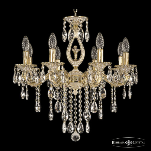 Подвесная люстра Bohemia Ivele Crystal Verona 72402/8/175 B GW FA10S