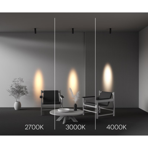 Спот Maytoni Technical Focus Led C055CL-L12W4K-SS-B