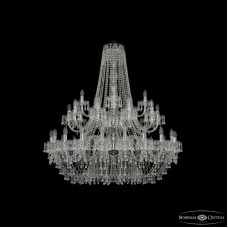 Подвесная люстра Bohemia Ivele Crystal 1410/20+10+5/400/2d Ni V0300
