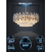 Подвесная люстра Lumien Hall Iterri LH0061/12P-GD-SMK-CL