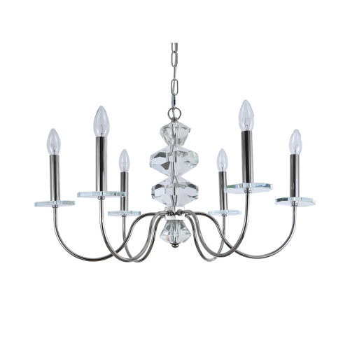 Подвесная люстра Newport Vanessa 3876/С nickel М0070660
