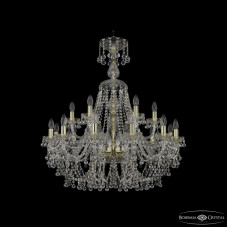 Подвесная люстра Bohemia Ivele Crystal 1409/12+6/300/XL-95 G
