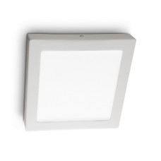 Настенно-потолочный светодиодный светильник Ideal Lux Universal 24W Square Bianco 138657