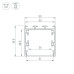 Алюминиевый профиль Arlight LINE-S-3535-2500 BLACK 041827