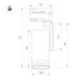 Трековый трехфазный светильник Arlight LGD-URANUS-4TR-R65-10W Warm3500-MIX (WH, 20-50 deg, side holder, 230V) (IP20 Металл) 059361