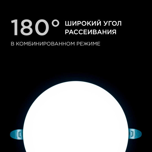 Встраиваемая светодиодная панель безрамочная Apeyron FLP 06-109