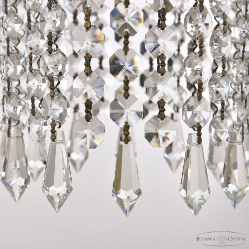 Подвесной светильник Bohemia Ivele Crystal 14781P/11 Pa Drops Подвесной светильник Bohemia Ivele Crystal 14781P/11 Pa Drops