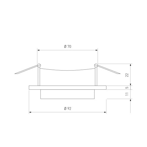 Встраиваемый светильник Elektrostandard 117 MR16 белый/черный 4690389168963