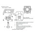 Встраиваемый светильник Crystal Lux CLT 069C1 WH